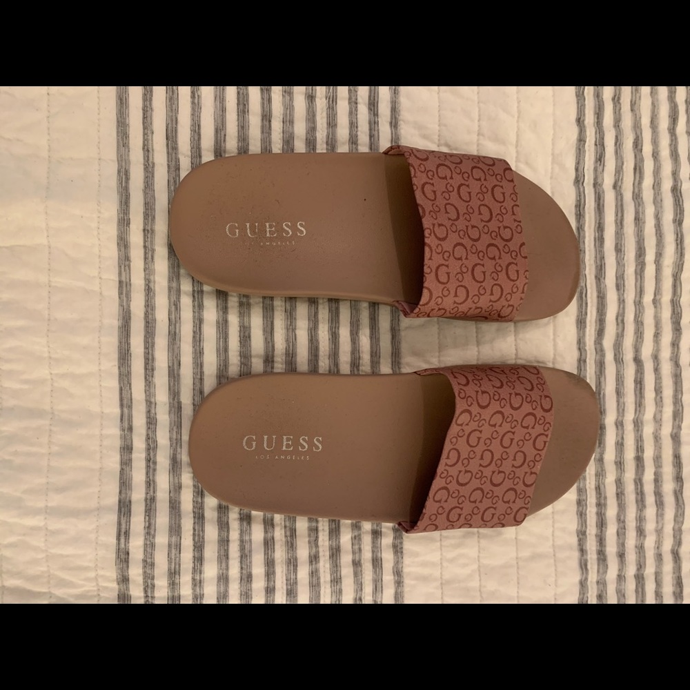 Mauve pink slides